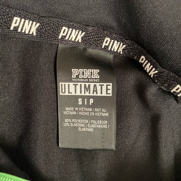 Pink Victoria’s Secret half zip up - Picture 2 of 3